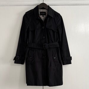 Banana Republic Black Trench Coat